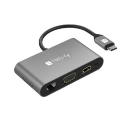 Techly IADAP USB31-DOCK3 interfacekaart/-adapter HDMI, RJ-45, USB 3.2 Gen 1 (3.1 Gen 1), VGA - Afbeelding 4