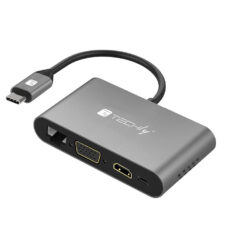 Techly IADAP USB31-DOCK3 interfacekaart/-adapter HDMI, RJ-45, USB 3.2 Gen 1 (3.1 Gen 1), VGA - Afbeelding 2