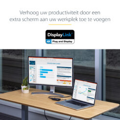 StarTech.com USB 3.0-naar-HDMI externe Multi-Monitor grafische videoadapter voor Mac & pc – DisplayLink gecertificeerd – HD 1080p - Afbeelding 7