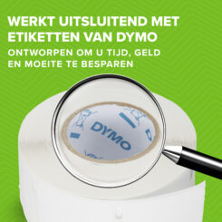 DYMO LabelWriter 5XL Labelprinter | Automatische labelherkenning labelmaker | Drukt extra brede verzendlabels af voor Amazon, DHL en meer | Perfect voor webwinkeliers | Tweepolige EU-stekker - Afbeelding 4