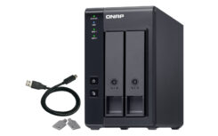 QNAP TR-002 behuizing voor opslagstations HDD-/SSD-behuizing Zwart 2.5/3.5"