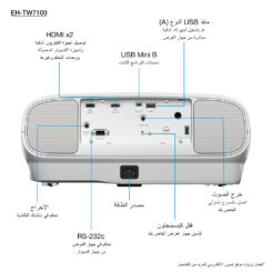 Epson EH-TW7100 4K PRO-UHD-projector, 3000 lumen, scherm van maximaal 500 inch - Afbeelding 4