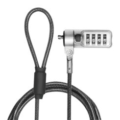 LogiLink NBS010 kabelslot Zwart, Zilver - Afbeelding 3