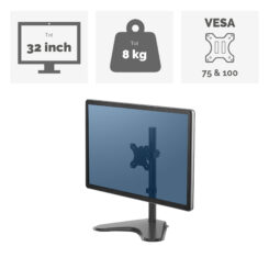 Fellowes Seasa vrijstaande enkele monitorarm - Afbeelding 6