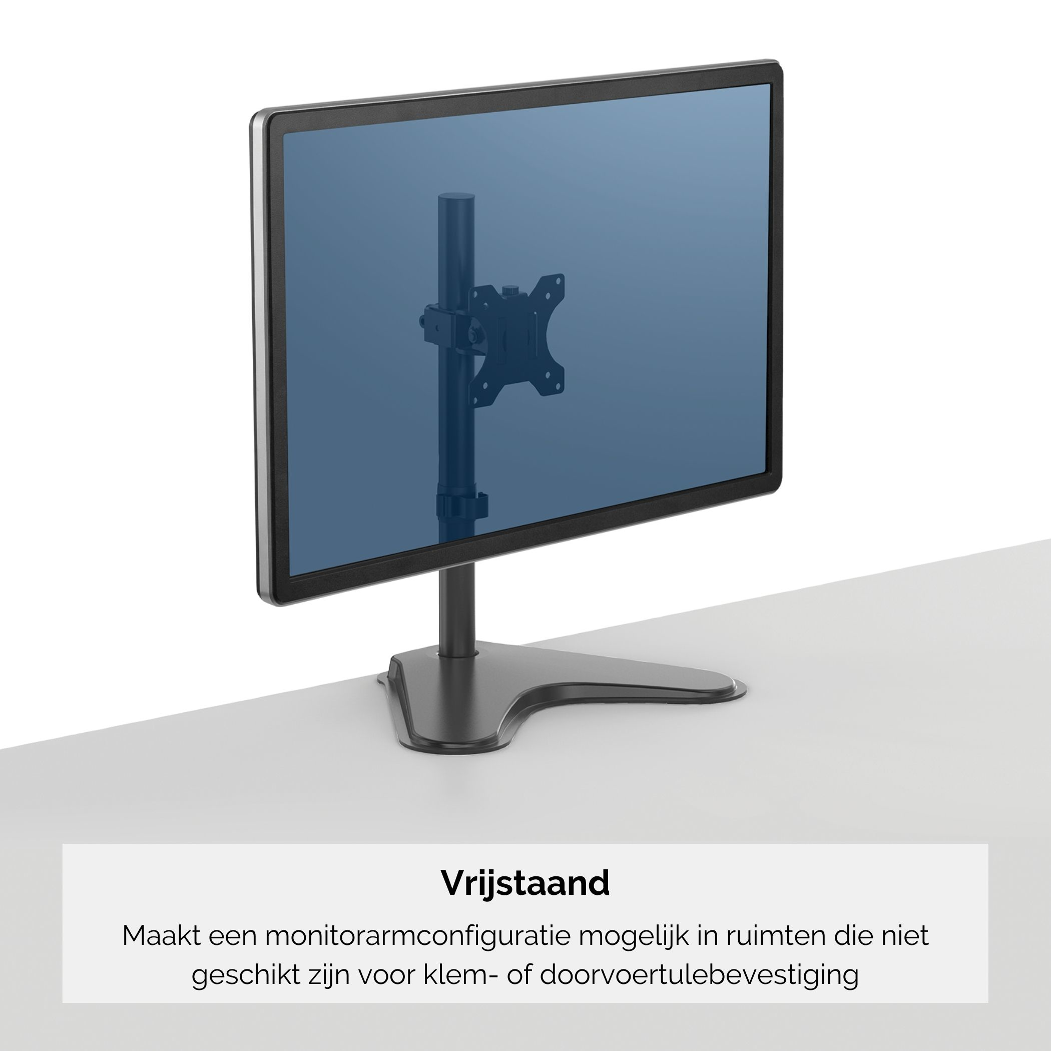 Fellowes Seasa vrijstaande enkele monitorarm - Afbeelding 5