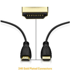 Techly ICOC HDMI2-4-020 HDMI kabel 2 m HDMI Type A (Standaard) Zwart - Afbeelding 6