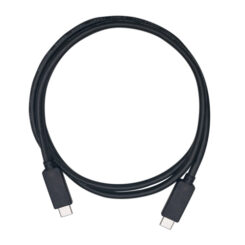 QNAP USB3.1 GEN2 10G 1.0M TYPE-C TO TYPE-C CABLE USB-kabel USB 3.2 Gen 2 (3.1 Gen 2) 1 m USB C 10 Gbit/s Zwart