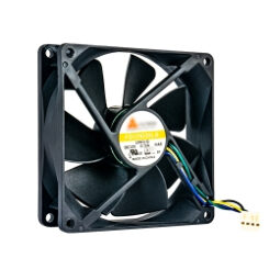 QNAP FAN-9CM-T01 koelsysteem voor computers Universeel Ventilator 9,2 cm Zwart - Afbeelding 2
