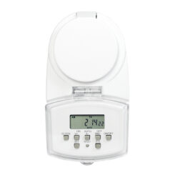 LogiLink ET0008 elektrische timer Wit Dagelijkse/Wekelijkse timer