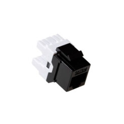 ACT Keystone Jack CAT5E unshielded zwart