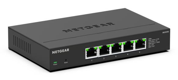 NETGEAR MS305E Unmanaged 2.5G Ethernet (100/1000/2500) Zwart - Afbeelding 4