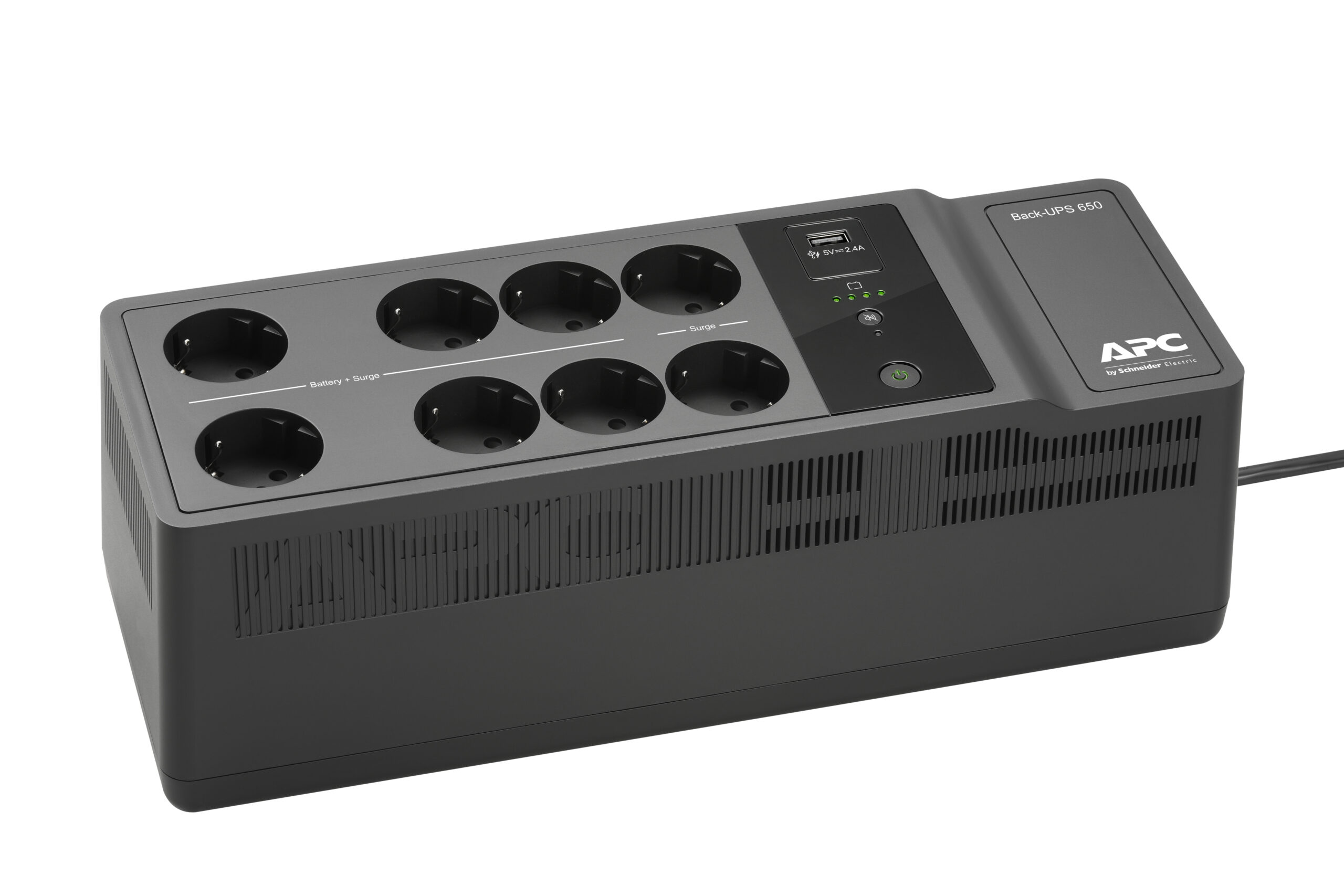 APC Back-UPS BE650G2-GR - Noodstroomvoeding 8x stopcontact, 650VA, 1 USB oplader, 1 USB datapoort - Afbeelding 12