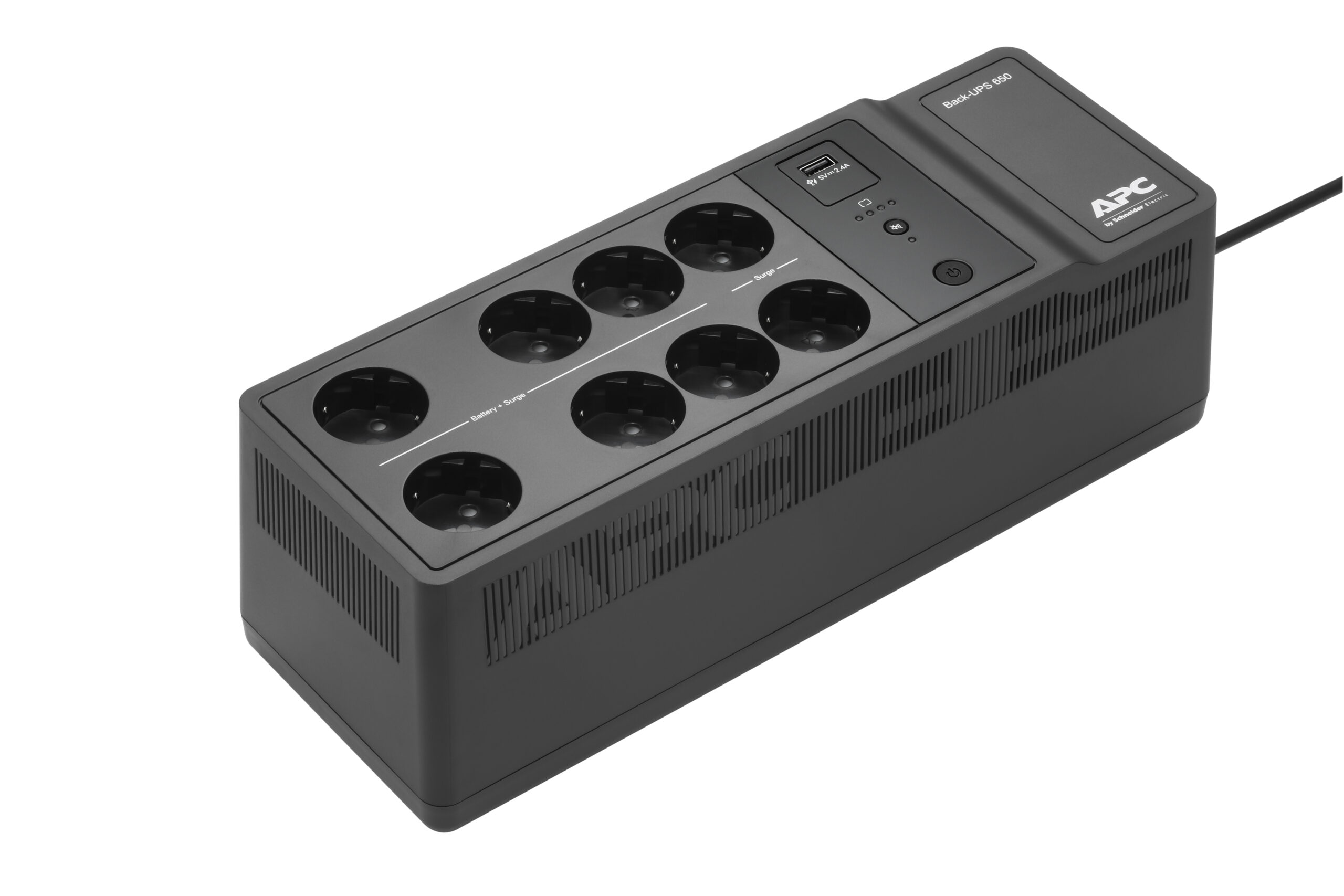 APC Back-UPS BE650G2-GR - Noodstroomvoeding 8x stopcontact, 650VA, 1 USB oplader, 1 USB datapoort - Afbeelding 8