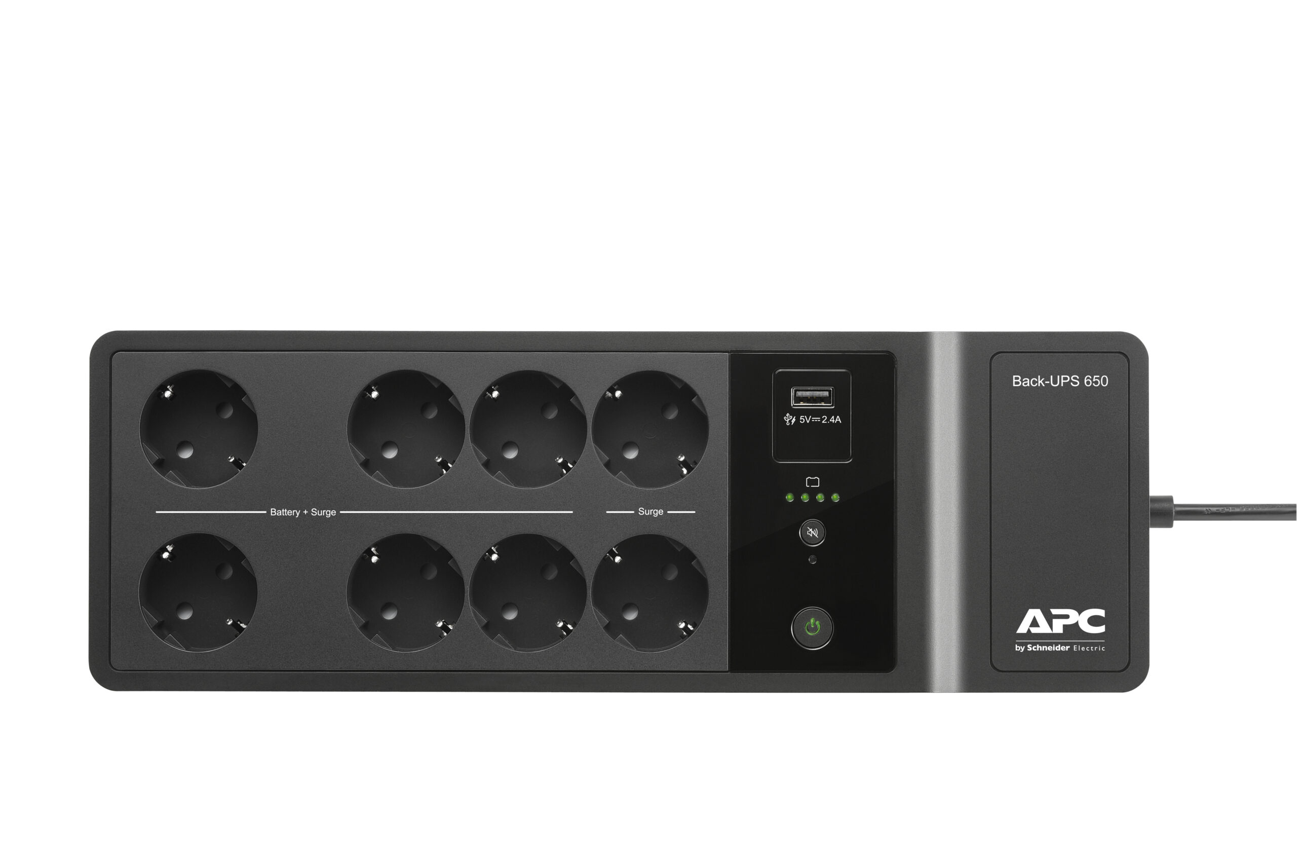 APC Back-UPS BE650G2-GR - Noodstroomvoeding 8x stopcontact, 650VA, 1 USB oplader, 1 USB datapoort - Afbeelding 13
