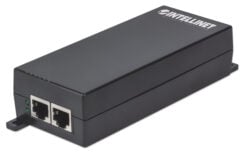 Intellinet Gigabit high-power PoE+ injector, 1x 30W poort, IEEE 802.3at/af conform, kunststof behuizing, Power Over Ethernet, 3 jaar garantie