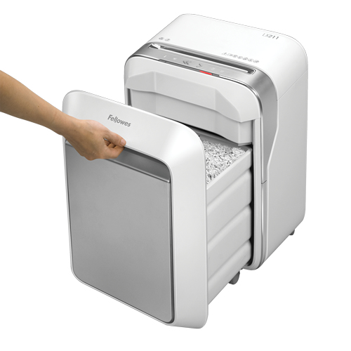 Fellowes LX Series Powershred LX21 papiervernietiger Microversnippering Grijs, Wit - Afbeelding 7