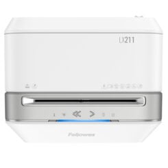 Fellowes LX Series Powershred LX21 papiervernietiger Microversnippering Grijs, Wit - Afbeelding 3