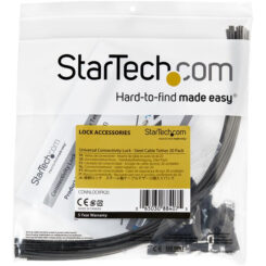 StarTech.com Anti-diefstal kabel verstelbaar staal set van 20 - Afbeelding 7