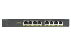 NETGEAR GS308PP Unmanaged Gigabit Ethernet (10/100/1000) Power over Ethernet (PoE) Zwart - Afbeelding 2