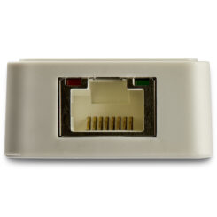 StarTech.com USB-C naar Gigabit Ethernet Adapter met USB A Poort, 1Gbps NIC USB 3.0/USB 3.1 Type C Netwerk Adapter, 1GbE USB-C RJ45/LAN , TB3 Compatibel, Windows/MacBook Pro/Chromebook, Wit - Afbeelding 4