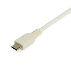 StarTech.com USB-C naar Gigabit Ethernet Adapter met USB A Poort, 1Gbps NIC USB 3.0/USB 3.1 Type C Netwerk Adapter, 1GbE USB-C RJ45/LAN , TB3 Compatibel, Windows/MacBook Pro/Chromebook, Wit - Afbeelding 3