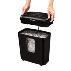 Fellowes Powershred 6M papiervernietiger Microversnippering Zwart - Afbeelding 3