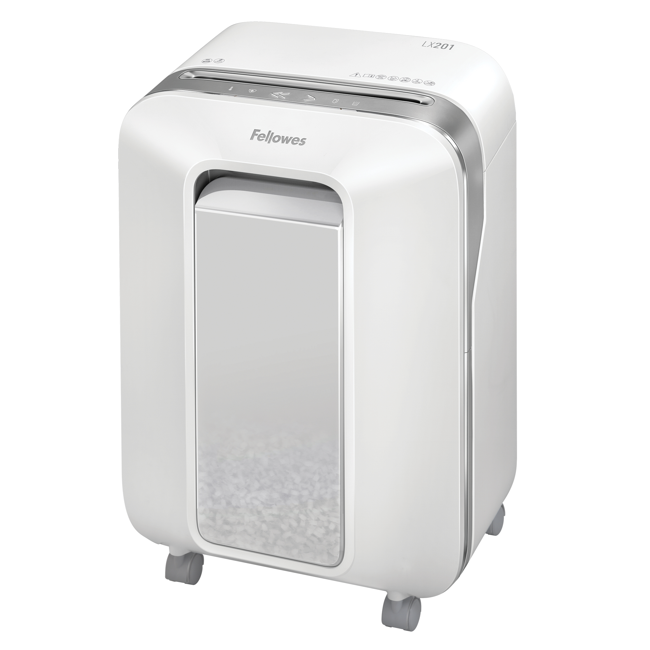 Fellowes Powershred LX201 Micro-Cut Papiervernietiger wit - Afbeelding 2