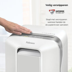 Fellowes Powershred LX201 Micro-Cut Papiervernietiger wit - Afbeelding 18
