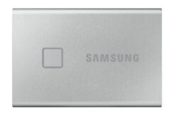Samsung MU-PC500S, T7 Touch, 500 GB, USB Type-C, 3.2 Gen 2 (3.1 Gen 2), 1050 MB/s, Wachtwoordbeveiliging, Zilver