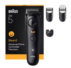 Braun BeardTrimmer 9 BT5520 baardtrimmer Batterij/Accu 40 2 cm Nat en droog Zwart