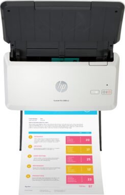 HP Scanjet Pro 2000 s2 Sheet-feed Scanner Paginascanner 600 x 600 DPI A4 Zwart, Wit - Afbeelding 8