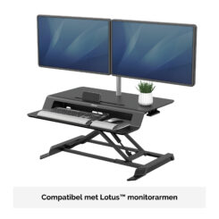 Fellowes Lotus LT Zit-Sta werkstation - Afbeelding 13