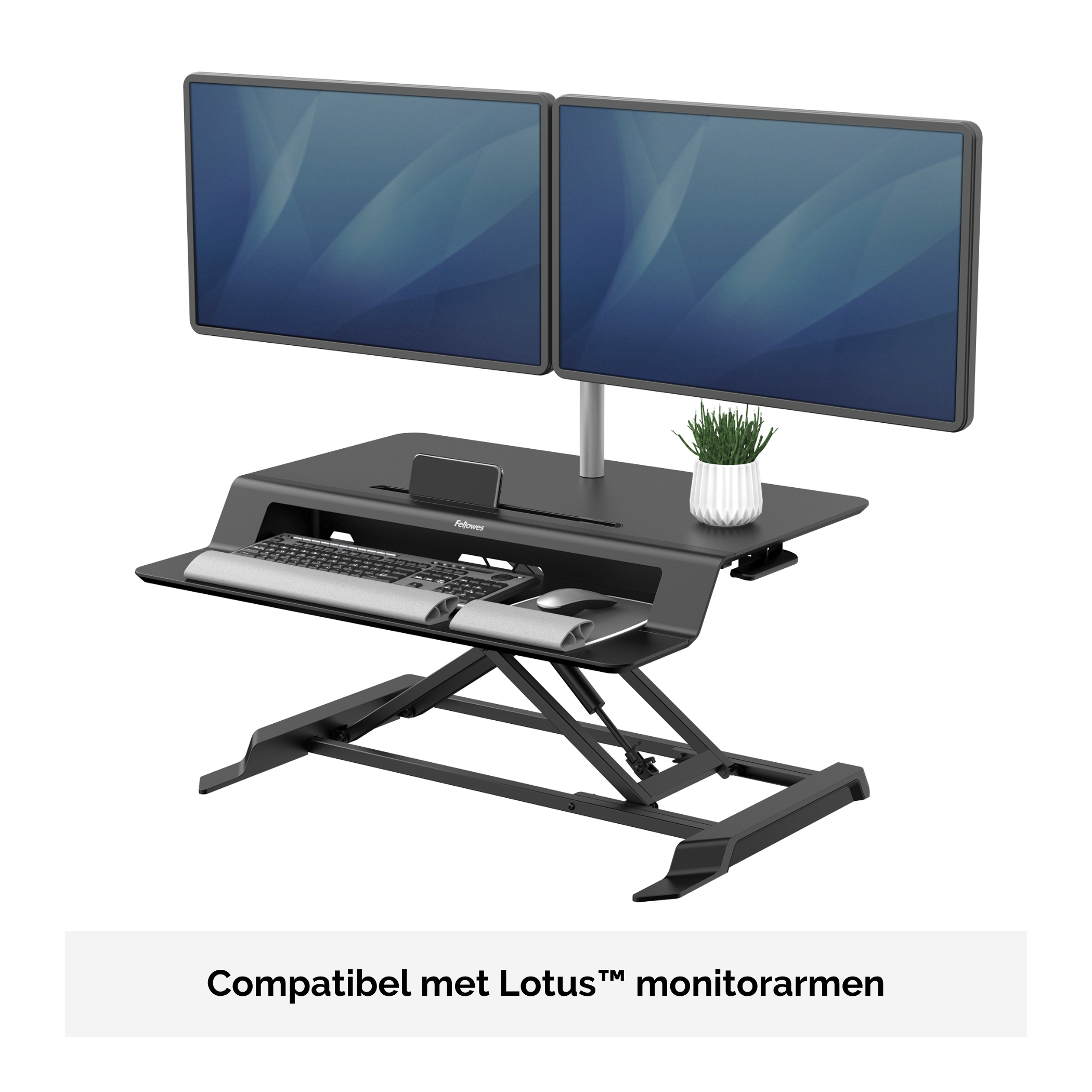 Fellowes Lotus LT Zit-Sta werkstation - Afbeelding 13