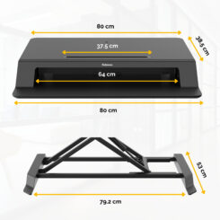 Fellowes Lotus LT Zit-Sta werkstation - Afbeelding 11
