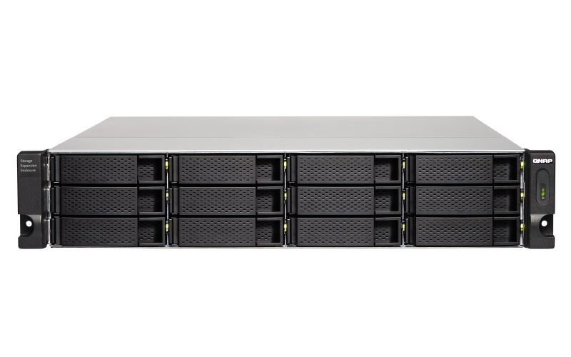 QNAP TL-R1200C-RP behuizing voor opslagstations HDD-/SSD-behuizing Zwart, Grijs 2.5/3.5" - Afbeelding 4
