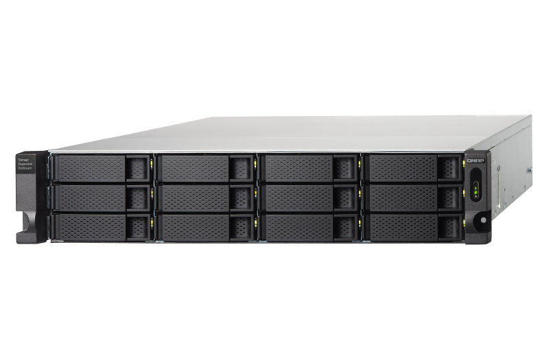 QNAP TL-R1200C-RP behuizing voor opslagstations HDD-/SSD-behuizing Zwart, Grijs 2.5/3.5" - Afbeelding 6