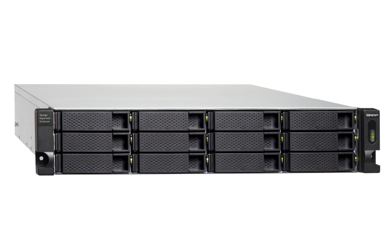 QNAP TL-R1200C-RP behuizing voor opslagstations HDD-/SSD-behuizing Zwart, Grijs 2.5/3.5" - Afbeelding 7