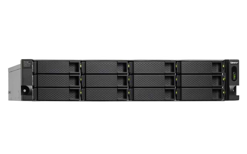 QNAP TL-R1200C-RP behuizing voor opslagstations HDD-/SSD-behuizing Zwart, Grijs 2.5/3.5" - Afbeelding 5