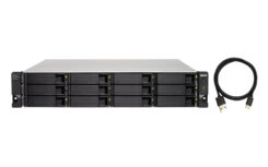 QNAP TL-R1200C-RP behuizing voor opslagstations HDD-/SSD-behuizing Zwart, Grijs 2.5/3.5" - Afbeelding 3