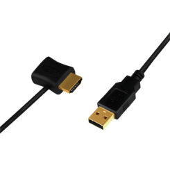 LogiLink CH0081 video kabel adapter HDMI Type A (Standaard) HDMI + USB Zwart - Afbeelding 3