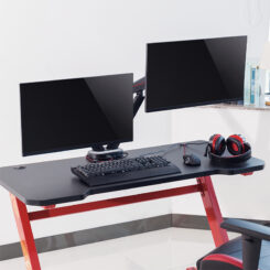 LogiLink BP0092 flat panel bureau steun 81,3 cm (32") Zwart, Rood - Afbeelding 8