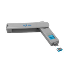LogiLink AU0052 poortblokker USB Type-C Blauw, Grijs 1 stuk(s) - Afbeelding 3