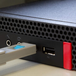 LogiLink AU0052 poortblokker USB Type-C Blauw, Grijs 1 stuk(s) - Afbeelding 4