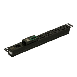 APC Easy PDU EPDU1016M, Metered, 1U, 16A, 230V, (8x)C13, C20 stekker - Afbeelding 2