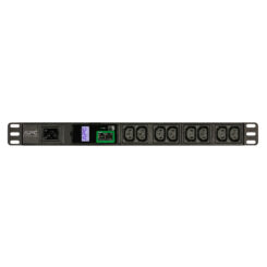 APC Easy PDU EPDU1016M, Metered, 1U, 16A, 230V, (8x)C13, C20 stekker - Afbeelding 3