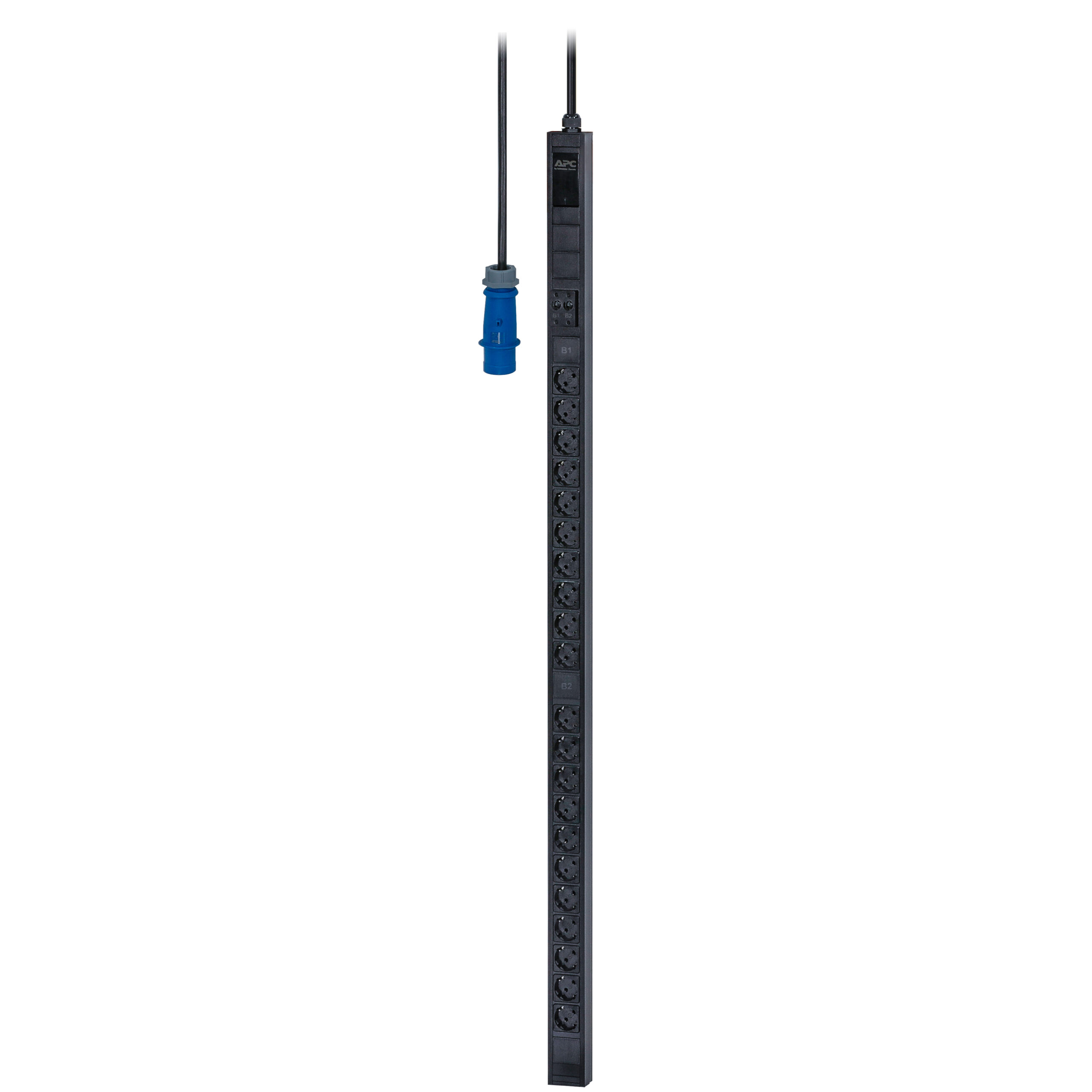 APC Easy PDU EPDU1132B-SCH, Basic, 0U, 32A, 230V, (21x)Schuko, IEC60309 32A stekker - Afbeelding 2