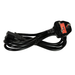 LogiLink CP121 electriciteitssnoer Zwart 1,8 m BS 1363 IEC C13 - Afbeelding 3