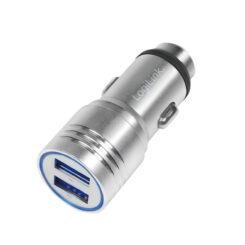 LogiLink PA0228 oplader voor mobiele apparatuur Universeel Zilver Sigarettenaansteker Auto - Afbeelding 2