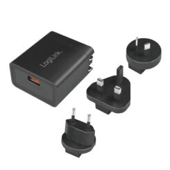 LogiLink PA0188 oplader voor mobiele apparatuur Universeel Zwart AC Snel opladen Binnen - Afbeelding 2