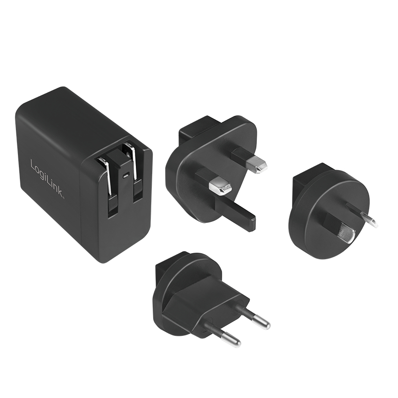 LogiLink PA0188 oplader voor mobiele apparatuur Universeel Zwart AC Snel opladen Binnen - Afbeelding 3